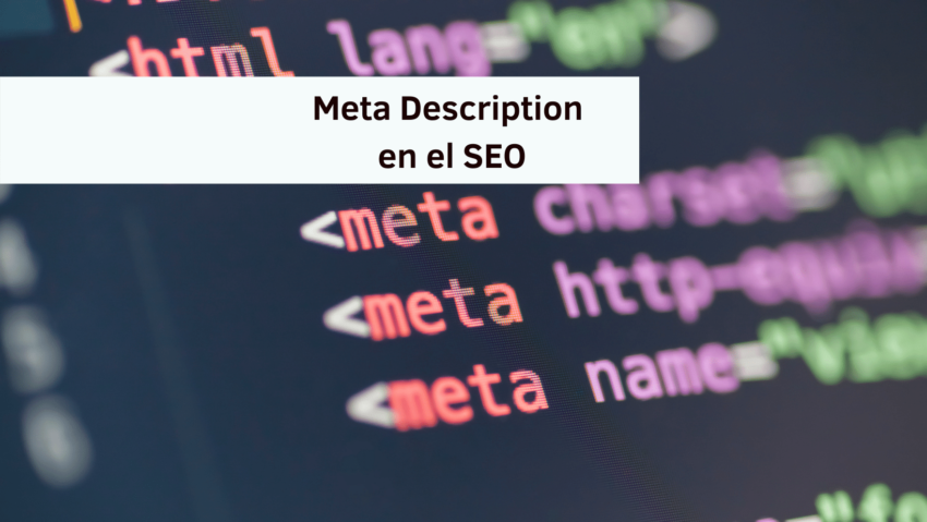 Meta description en el SEO | Aprendeseo.blog